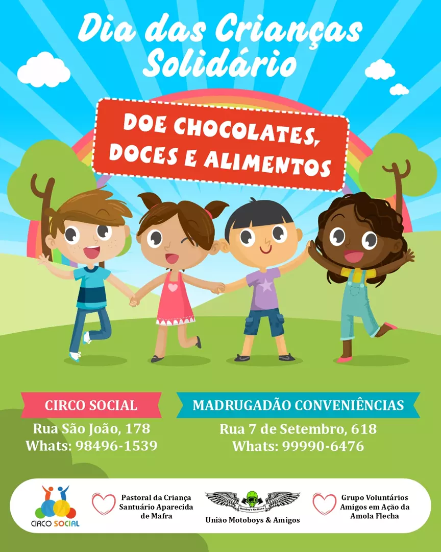 Circo Social inicia campanha de Dia das Crianças Solidário